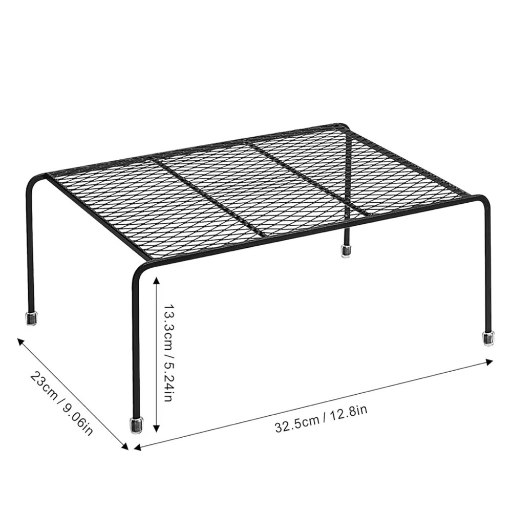 Black Metal  Rack - Kitchen Organizer